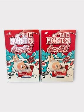 POP MART The Monsters Coca-Cola
Series blind box.